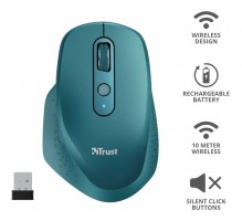 MOUSE TRUST OZAA RECHARGEABLE BLUE